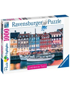 Пазл Копенгаген 1000 элементов Ravensburger