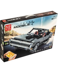 Конструктор 13081 Muscle Car Доминика Торетто с ДУ 8 1 098 деталей Mould king