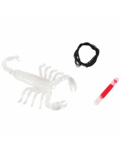 Светящаяся неоновая игрушка Скорпион цвет красный длина 10 5 см Юнландия