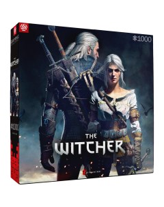 Пазл The Witcher Geralt Ciri 1000 элементов Gaming серия Good loot