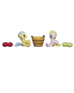 Игровой набор с мини пони Apple Flora и Candy Caramel Tooth B2209 My little pony