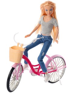 Кукла Дефа Люси Летние прогулки с велосипедом Defa lucy