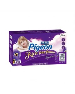 Кондиционер для белья 40 листов RICH PERFUME SIGNATURE DRYER SHEET Mystic Rain Pigeon