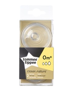 Соска Close To Nature переменный поток 2 шт Tommee tippee