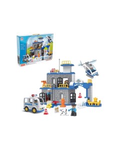 Конструктор Полицейский участок 90 деталей 3667638 Kids home toys