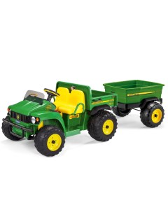 Детский электромобиль Peg Perego John Deere Gator HPX с прицепом Peg-perego