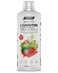 L carnitine 120000 mg 1000 мл клубника мохито Atlecs