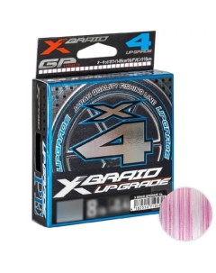 Шнур X Braid Upgrade X4 150м 0 074мм White pink Ygk