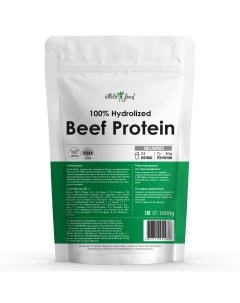 Протеины 100 Hydrolized Beef Protein 1000 грамм без вкуса Atletic food