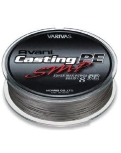 Шнур плетёный PE Avani Casting PE SMP 300m 8 120lb Varivas