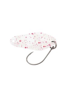 Блесна колеблющаяся AGS CHISAI 1 8gr 2cm SPLAT WHITE BODY FUCHIA SPLAT Berkley