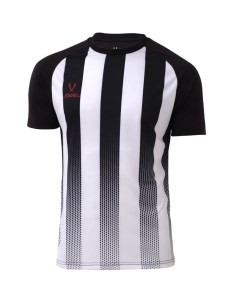 Футболка игровая Camp Striped Jersey белый черный детский YS Jogel