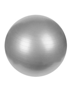 Гимнастический мяч фитбол для фитнеса и тренировок 75 см серый Solmax