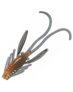 Приманка мягкая нимфа PowerBait Power NYMPH 2 5cm 12шт Smoke Orange Berkley