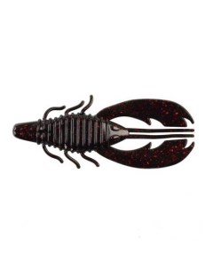 Приманка мягкая PowerBait Craw Fatty 8cm 8шт Black Red Fleck Berkley