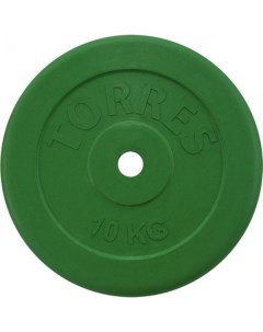 Диск для штанги PL504110 10 кг 26 мм Torres