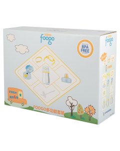 Термос Foogo BP5353 BS5353BL голубой желтый Thermos