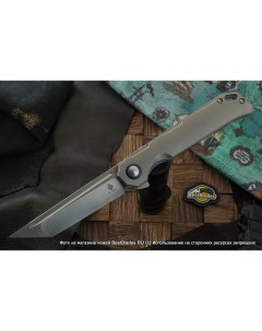 Складной нож Begleiter сталь S35VN танто титан Kizer knives