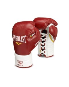 Боксерские перчатки MX Pro Fight красные 10 унций Everlast