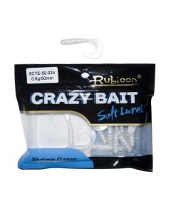 Силиконовая приманка Crazy Bait CTE 50 мм 024 12 шт Rubicon