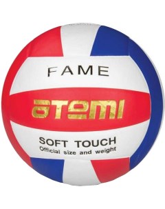 Волейбольный мяч FAME 5 белый красный синий Atemi