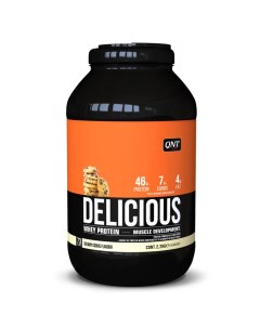 Протеин Delicious Whey Protein 2200 г Печенье и крем Qnt