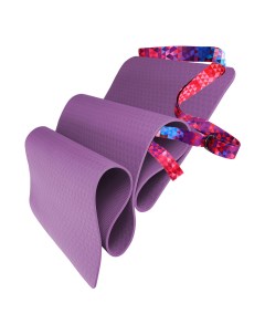 Коврик для йоги AT YM фиолетовый 183 см 6 мм Atlanterra