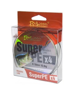 Леска плетеная Super PE 0 22 мм 135 м 20 2 кг yellow Rubicon