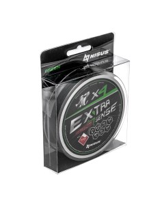 Леска плетеная Extrasense X4 PE 0 22mm 150 м 10 кг green Nisus