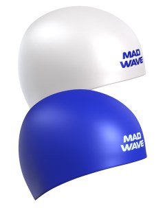 Шапочка для плавания Champion white Mad wave