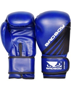 Боксерские перчатки Training Series Impact Boxing Gloves Blue Black 12 унций Bad boy
