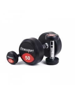 Гантельный ряд FDS 03 от 27 5 до 50 кг 10 пар Fitnessport