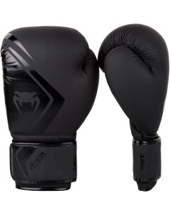 Боксерские перчатки Contender 2 0 Boxing Gloves Black Black 10 унций Venum