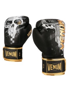 Боксерские перчатки Skull Black 10 унций Venum