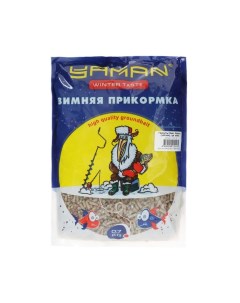 Прикормка Yaman Winter Taste Гранулы 3мм Карась зимняя чеснок цвет микс 700 г Ya-man