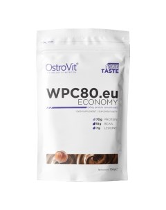 Протеин Economy WPC80 EU 700 г фундук сливки Ostrovit