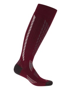 Гольфы Ski Cashmere burgundy anthracite 39 41 EU Accapi