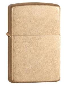 Бензиновая зажигалка Armor 28496 Tumbled Brass Zippo