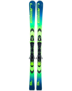 Горные лыжи Sl Fusionx Emx 11 0 GW Fus X 2021 blue green 170 см Elan