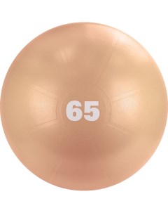 Мяч гимнастический арт AL122165PN диам 65 см с насосом пудровый Torres