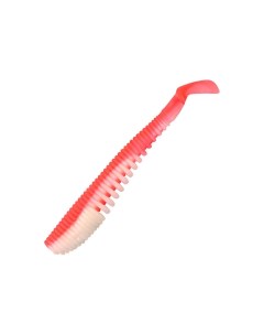 Виброхвост YAMAN PRO Legend Minnow р 4 inch цвет 27 Red White уп 5 шт Yaman