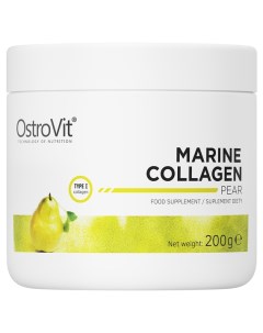 Коллаген морской Marine Collagen 200 грамм Груша Ostrovit