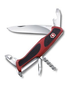 Мультитул RangerGrip красный черный 11 опций Victorinox