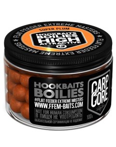 Бойлы насадочные Hookbaits Boilies 13 мм Super Plum 100 гр Ffem baits