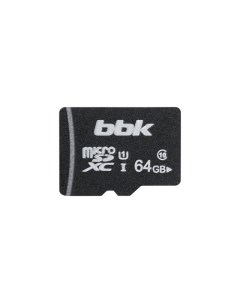 Карта памяти Micro SDXC 64Гб 064GXCU1C10 Bbk