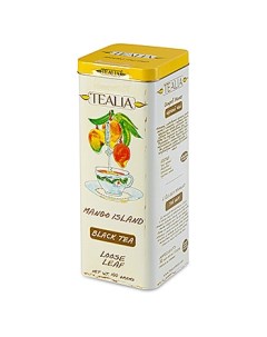 Чай черный Mango Island листовой 100 г Tealia