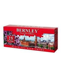 Чай черный с чабрецом в пакетиках 1 5 г х 25 шт Bernley