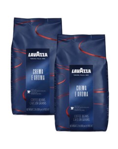 Кофе зерновой Crema E Aroma 2 шт по 1 кг Lavazza