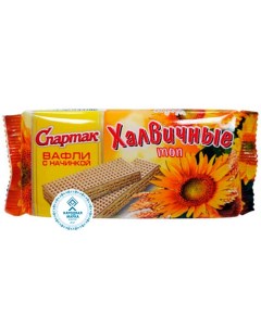 Вафли халвичные 72 г Спартак