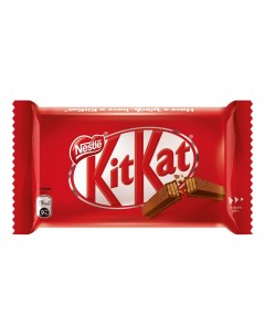 Шоколадный батончик KitKat молочный с хрустящей вафлей 41 5 г Kit kat